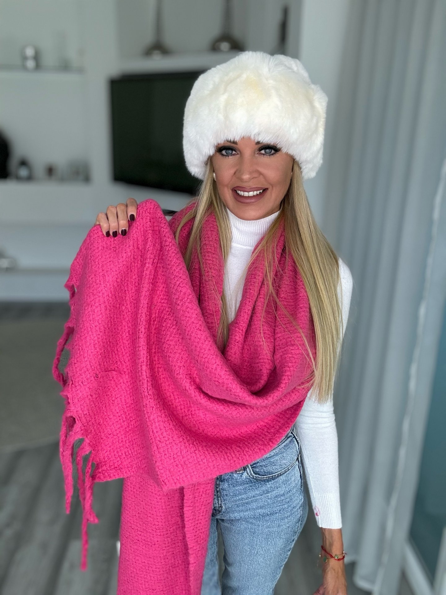 LANA sál pink